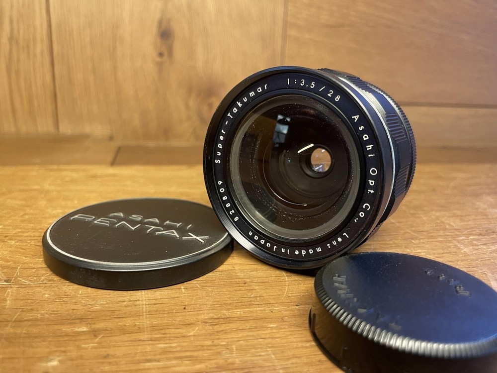 *Near Mint : Early FAT Model* Pentax Super Takumar 28mm F/3.5 Lens M42 From JPN