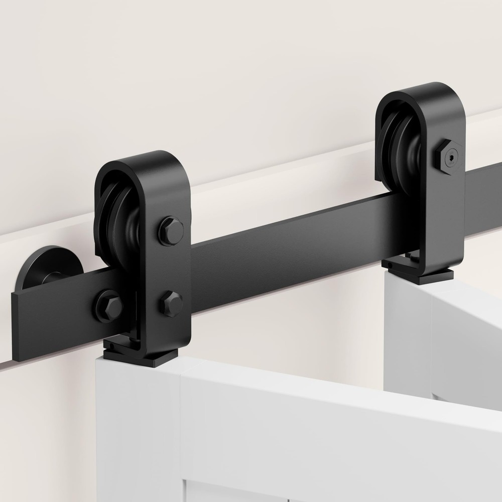 36-Inch Bifold Barn Door Hardware Kit for 32-Inch Closets