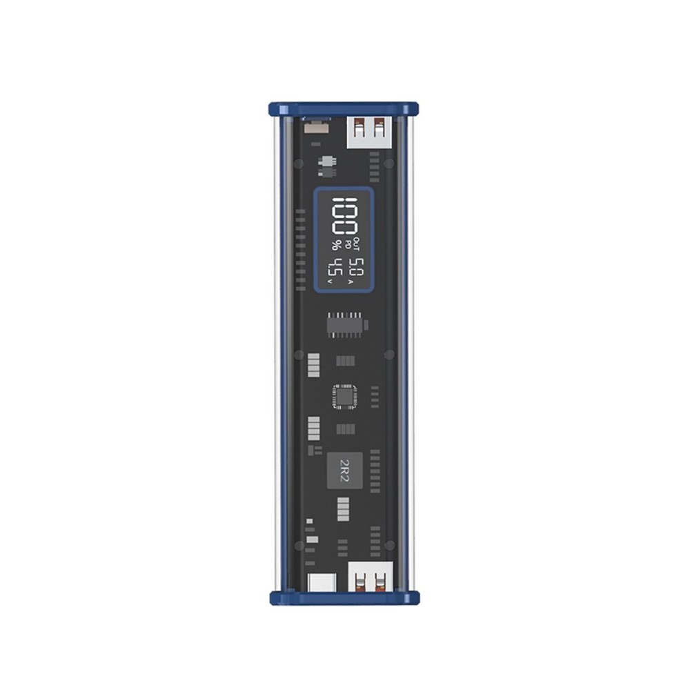 Visible Security Battery Charger Case Power Bank Box Kit Need Soldering
