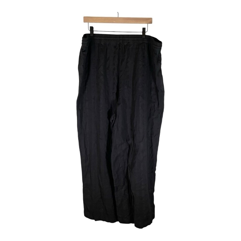 Volcom Womens Pants Black Size 20W Wide Leg Baggy Yoga Hippie Vibe Casual Comfy