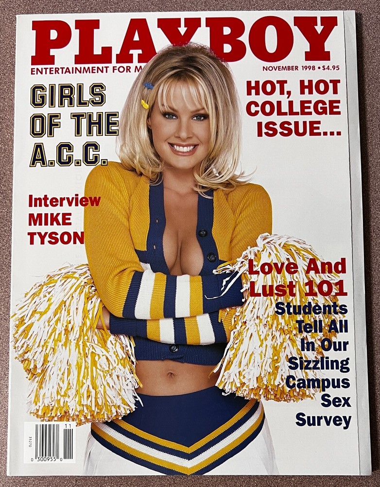 Playboy Magazine - November 1998 College Issue Girls of the A.C.C.