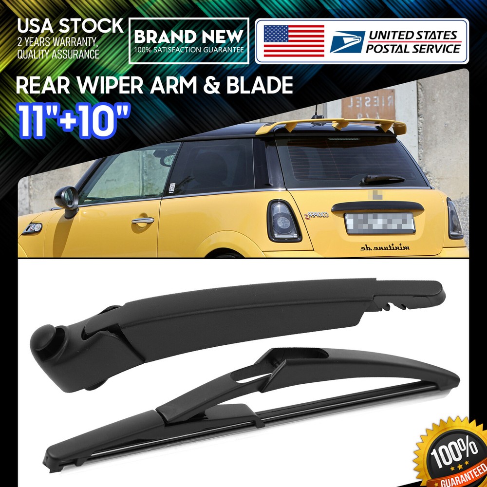 One Set 11''+10'' Premium Soft rubber Windshield Rear Wiper Blade All Season