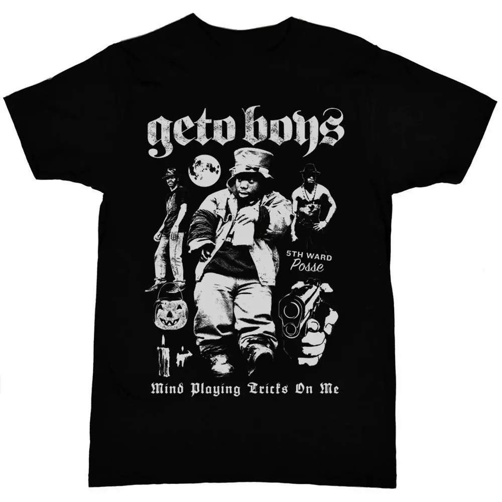 Geto Boys Hip Hop T-shirt Black Short Sleeve All Sizes S to 5XL