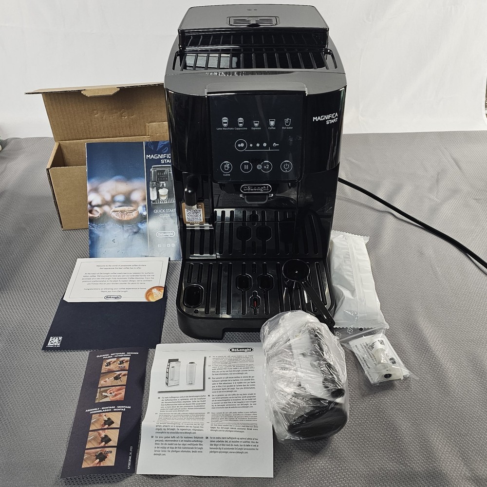DeLonghi Magnifica Start ECAM 22080B ONLY USED TWICE Works Perfect Please Read⬇