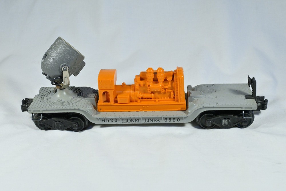 Lionel 6520 Searchlight Car Diecast Postwar O Gauge X2904
