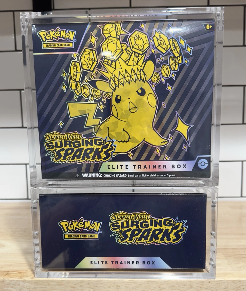 POKEMON ETB DISPLAY MAGNETIC CASE PROTECTOR ELITE TRAINER BOX High quality