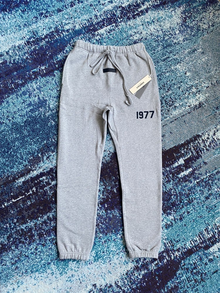 Size XS - Fear of God Essentials 1977 Dark Oatmeal Sweatpants SS22