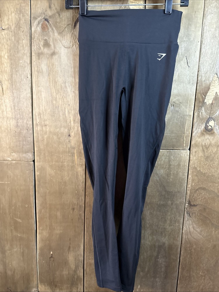 Gymshark Black Mesh Placement Leggings for Women Size Small