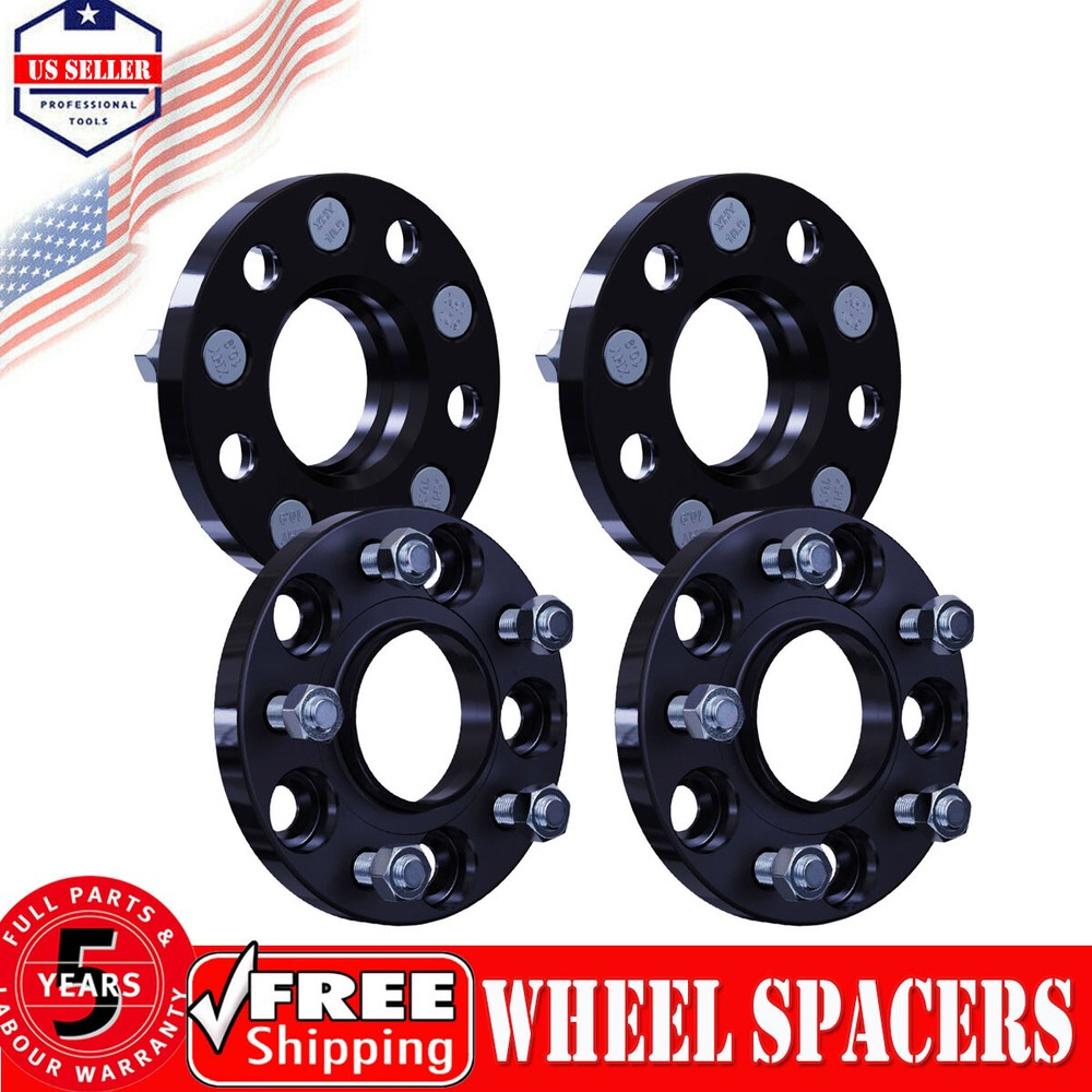 (4)  20mm 5x4.5-M12x1.5-67.1mm Wheel Spacers For Jeep Patriot Compass Prospector