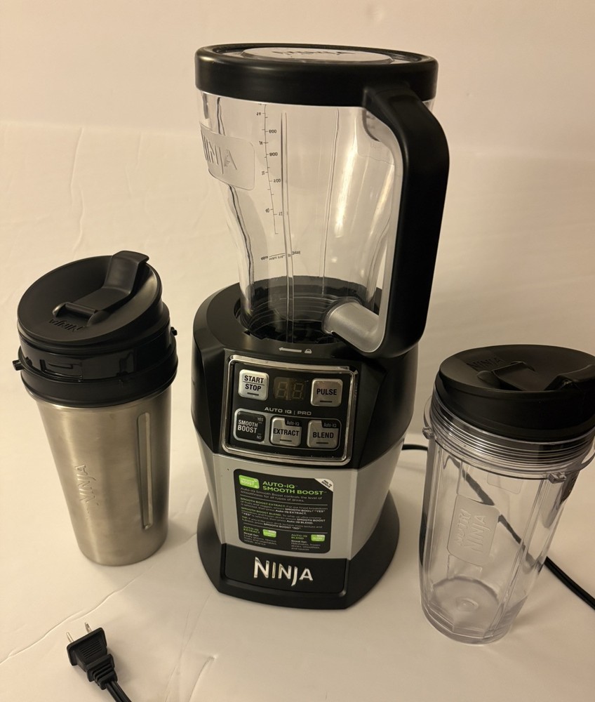 Ninja Nutri Pro BL487 Auto IQ 1100W Blender No Blades or Gaskets