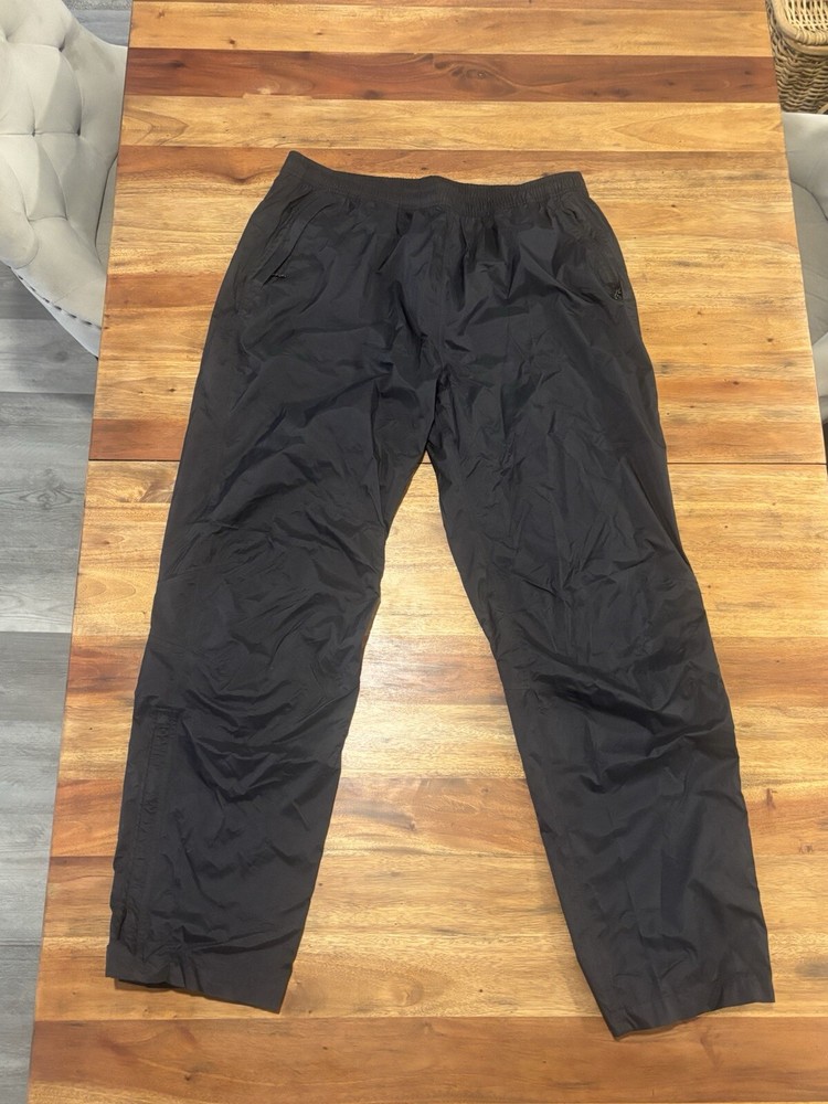 Vintage Black Patagonia Nylon Track Pants for Men Size XL 100% Nylon
