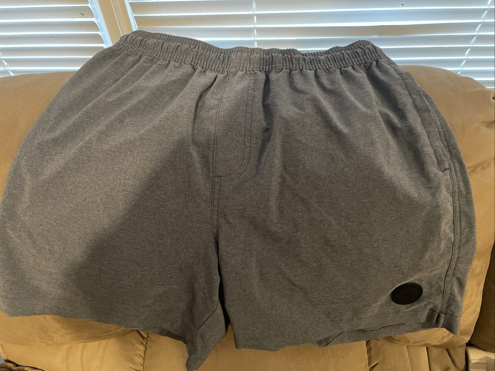 Preowned Men’s Chubbies Shorts  5.5” Inseam Size L Bluish Gray
