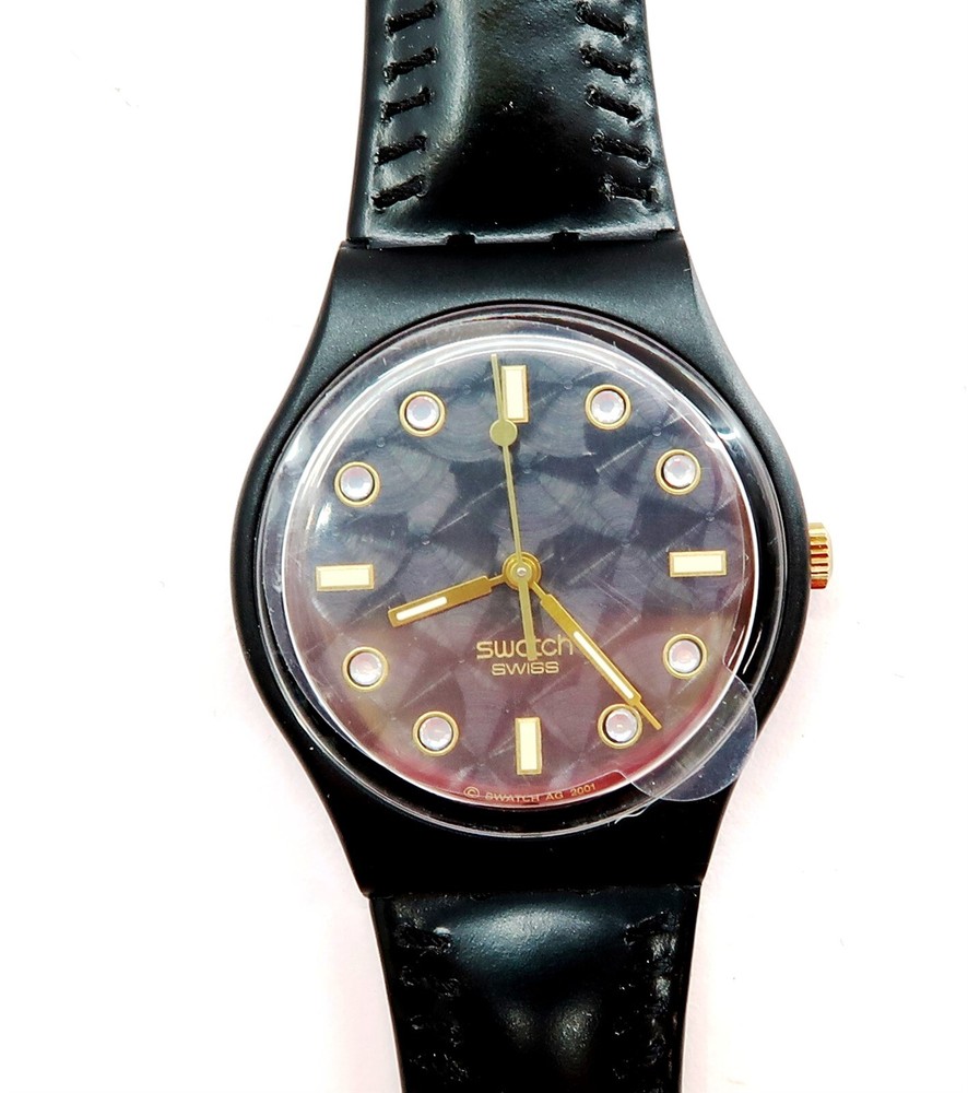 NEW Swatch Watch REGARDEZ-LE SUDB104P with Case Vintage 2002 Gents NOS