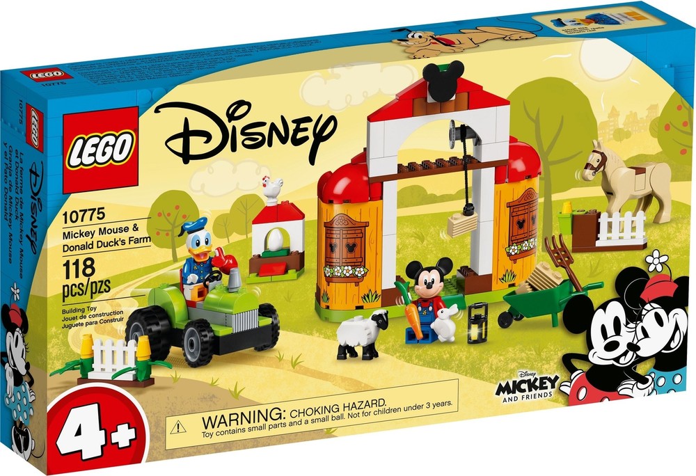 LEGO Disney Mickey Mouse & Donald Duck Farm Building Set with Free Shipping