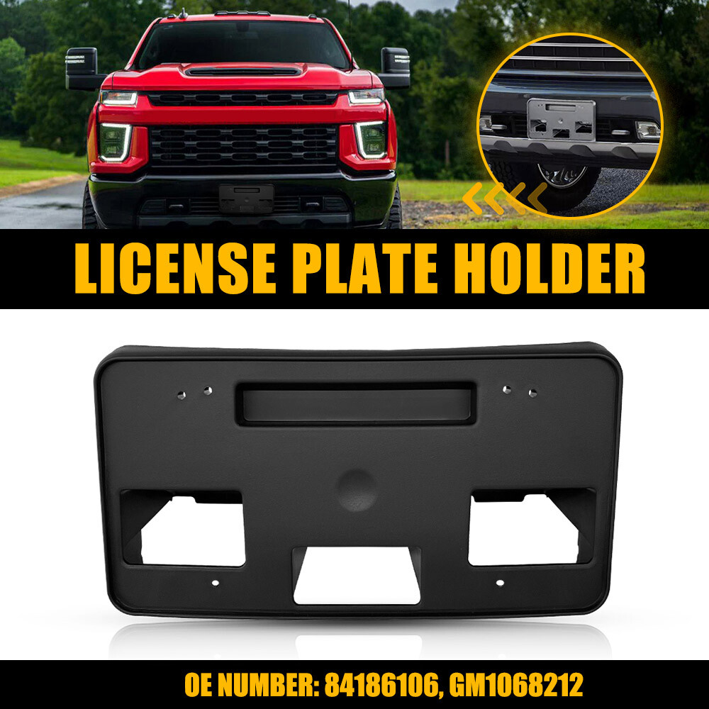 20-23 Chevy Silverado 2500 HD Front License Plate Bracket Holder