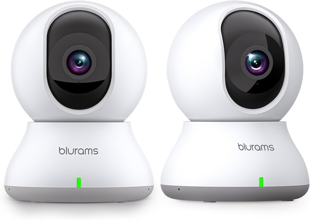 Advanced 2K Security Camera with Alexa & Google Integration - 360° Coverage
