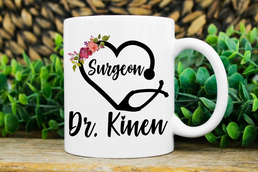 Surgeon Gifts Surgeon Christmas Gift Custom Surgeon Mug Surgeon Student Gift