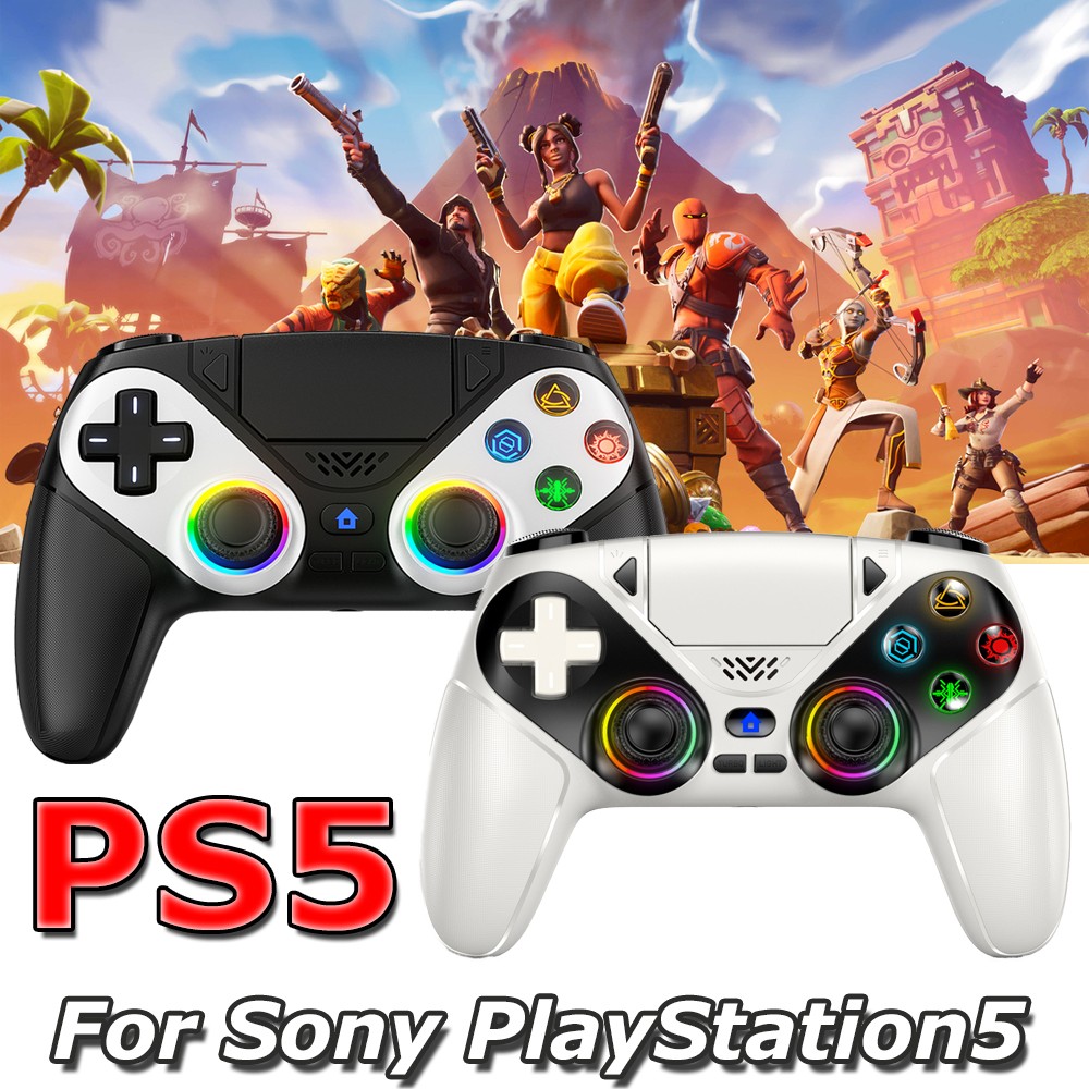 NEW For Sony Playstation 5 PS5 DualSense Wireless Black丨White Controller w/Flash