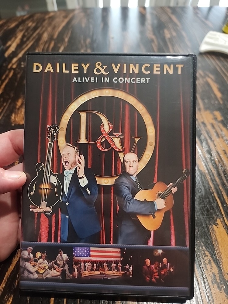Dailey & Vincent Alive! In Concert - DVD 2015 Bluegrass Gospel Tested Works