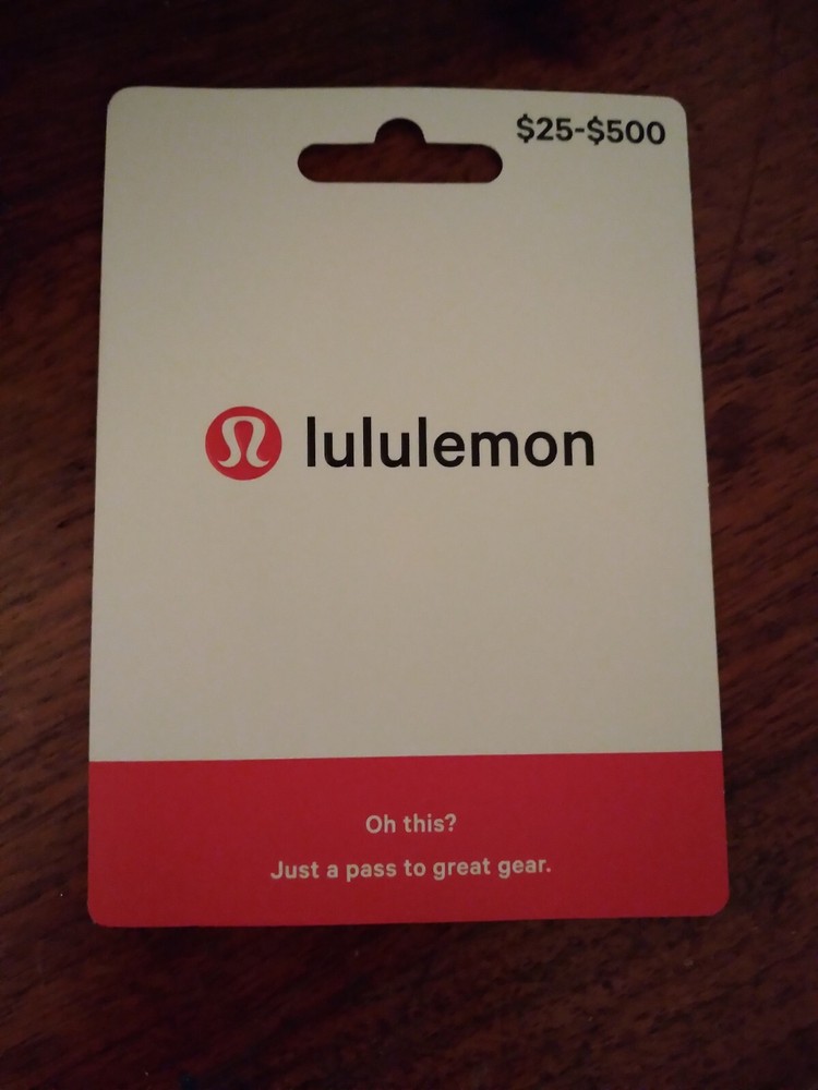 Lululemon $300 Gift Card with Fast Priority Shipping-image