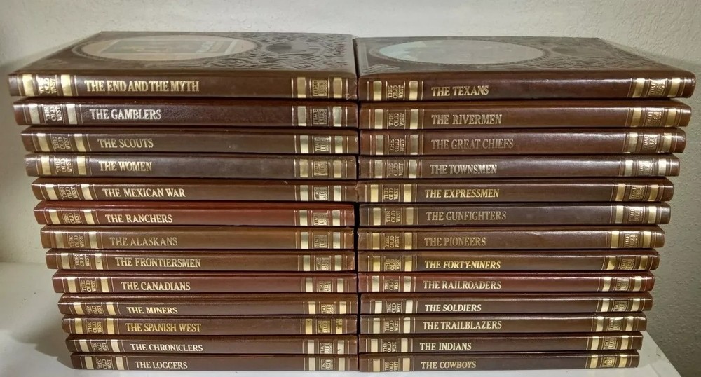 Time Life The Old West Books Hardback 