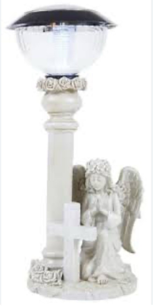 12-Inch Solar-Powered Flamingo Garden Statue for Outdoor Decor