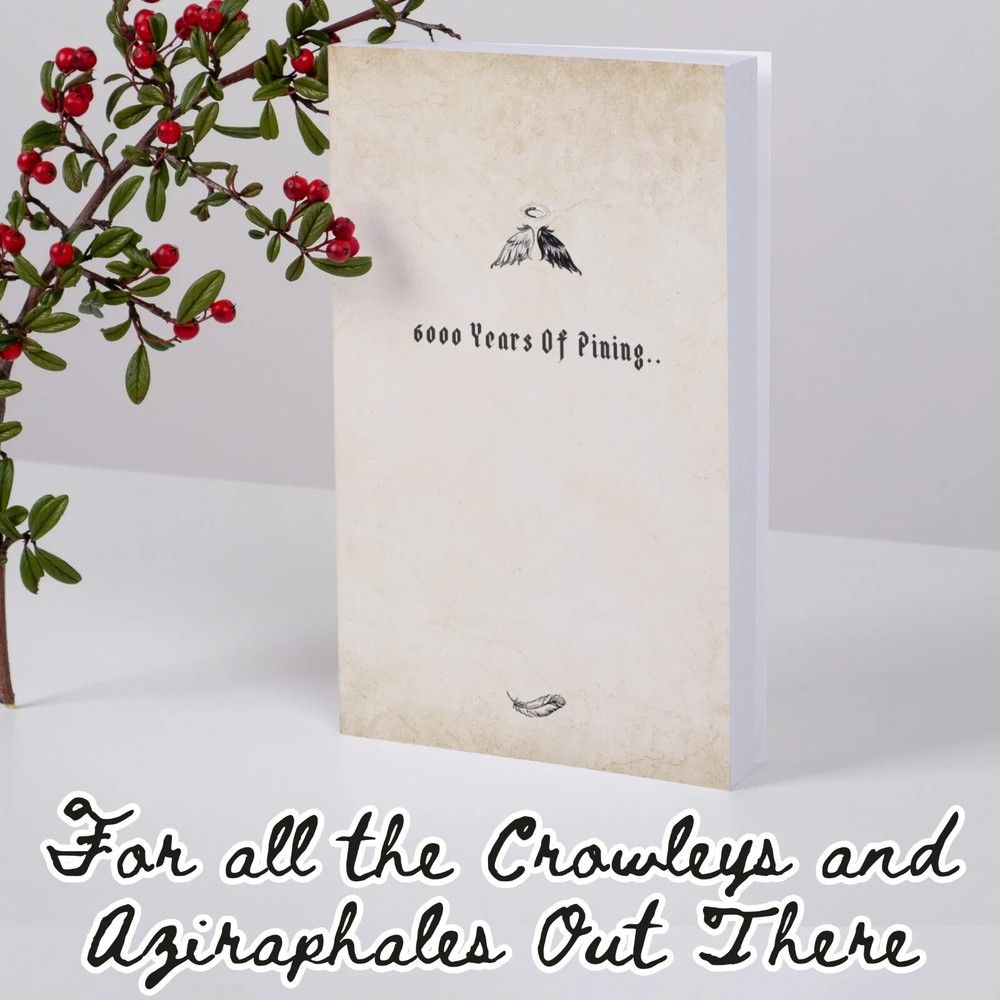 Good Omens 6000 Years Pining 120-Page Softcover Journal-image