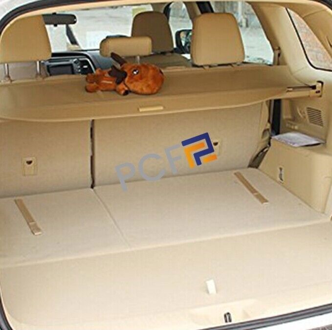 For Toyota Highlander Beige Retractable Cargo Cover Rear Trunk 2016-2018 N