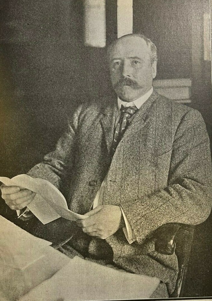 1904 Vintage Magazine Illustration Alton B Parker Presidential Candidate