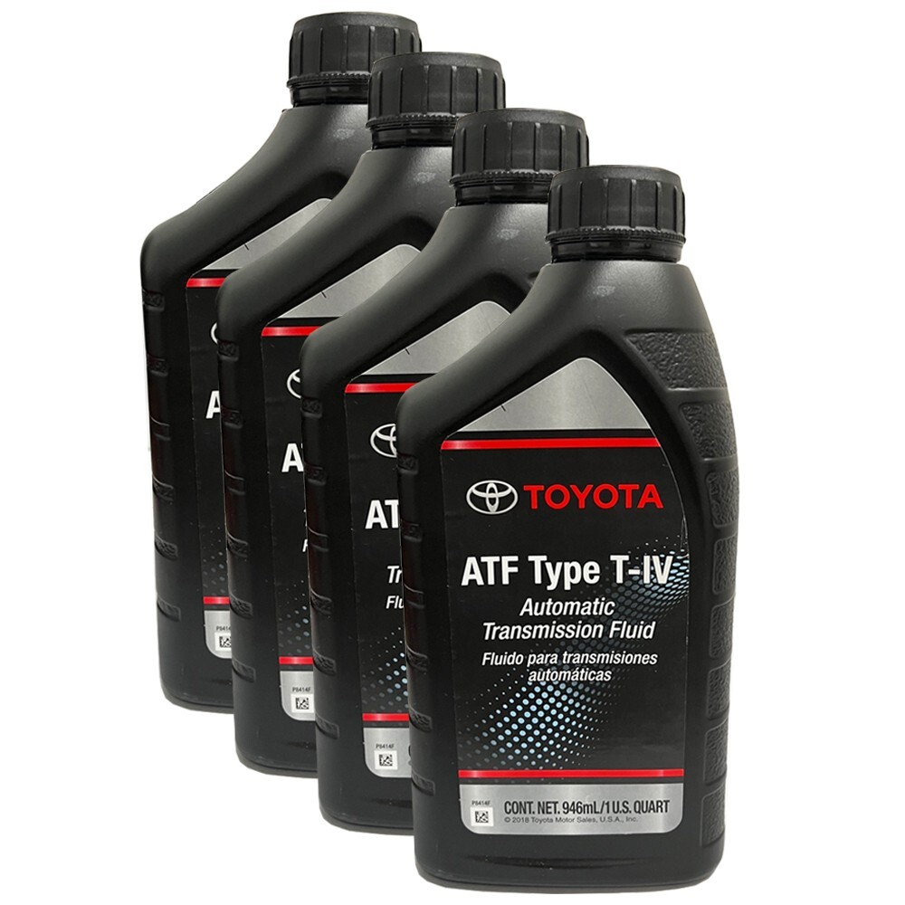 4 Quart ATF Genuine Toyota T-IV Automatic Transmission Fluid Oil For Lexus Scion