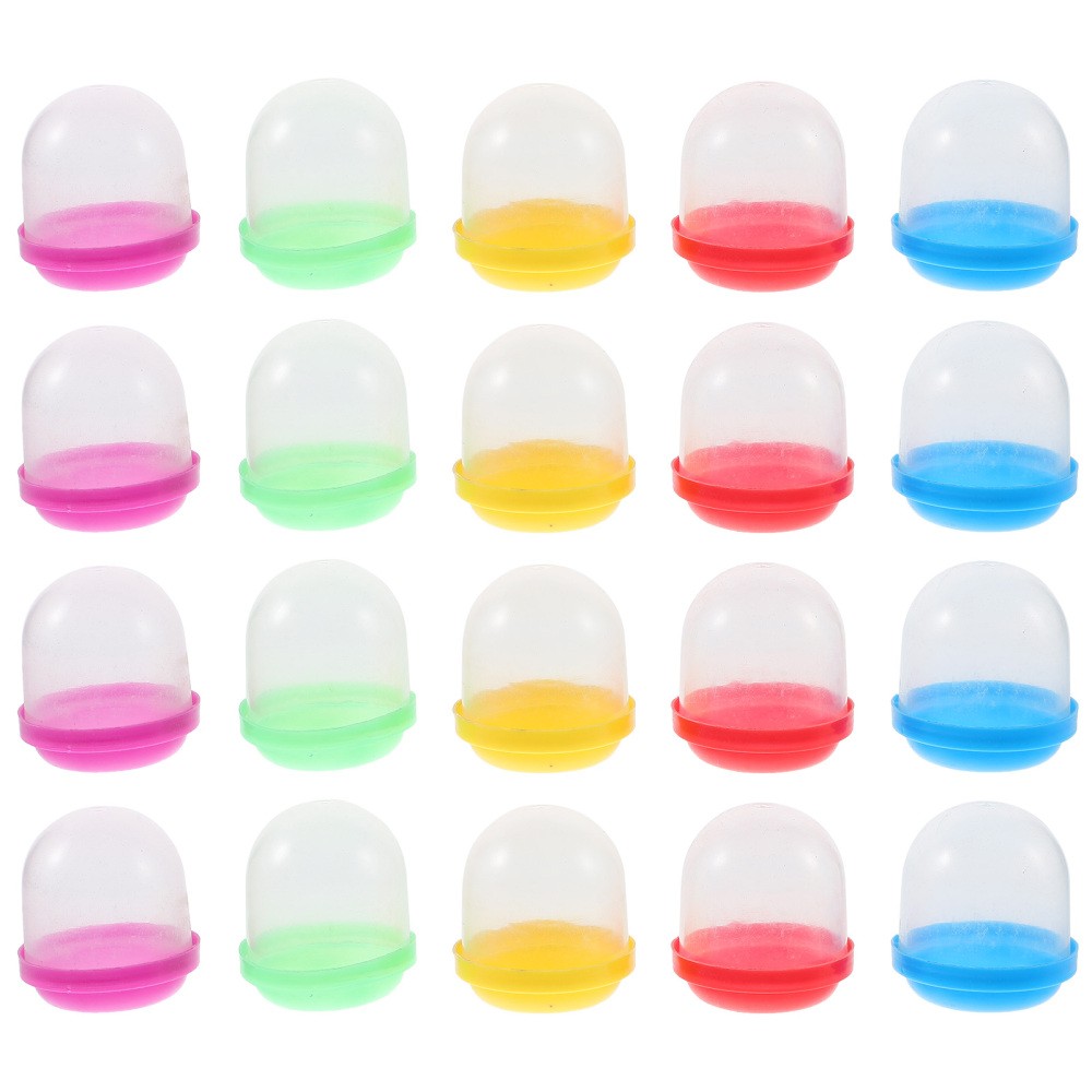 50 Pcs Empty Shell Toy Vending Capsules for Gumball Machine Fun DIY
