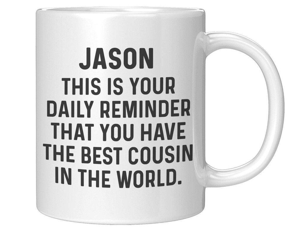 Personalized Cousin Mug Cousin Gifts Cousin Coffee Mug Cousin Christmas Gift