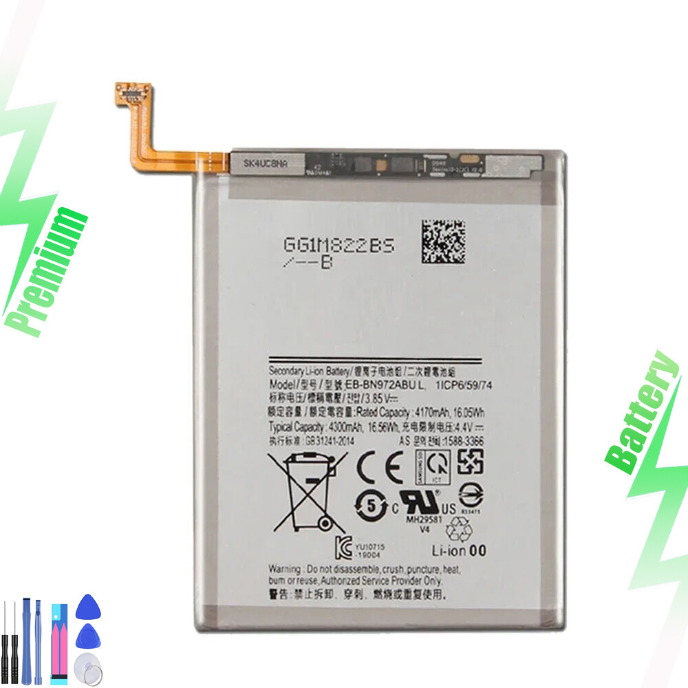 For Samsung Galaxy Note10+ Pl  5G N976U SM-N976U Replace Battery EB-BN972ABU