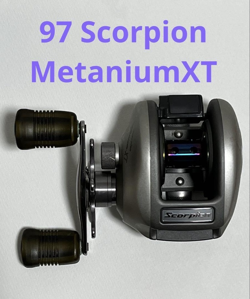 Scorpion Metaniumxt 97 High-Performance Baitcasting Reel