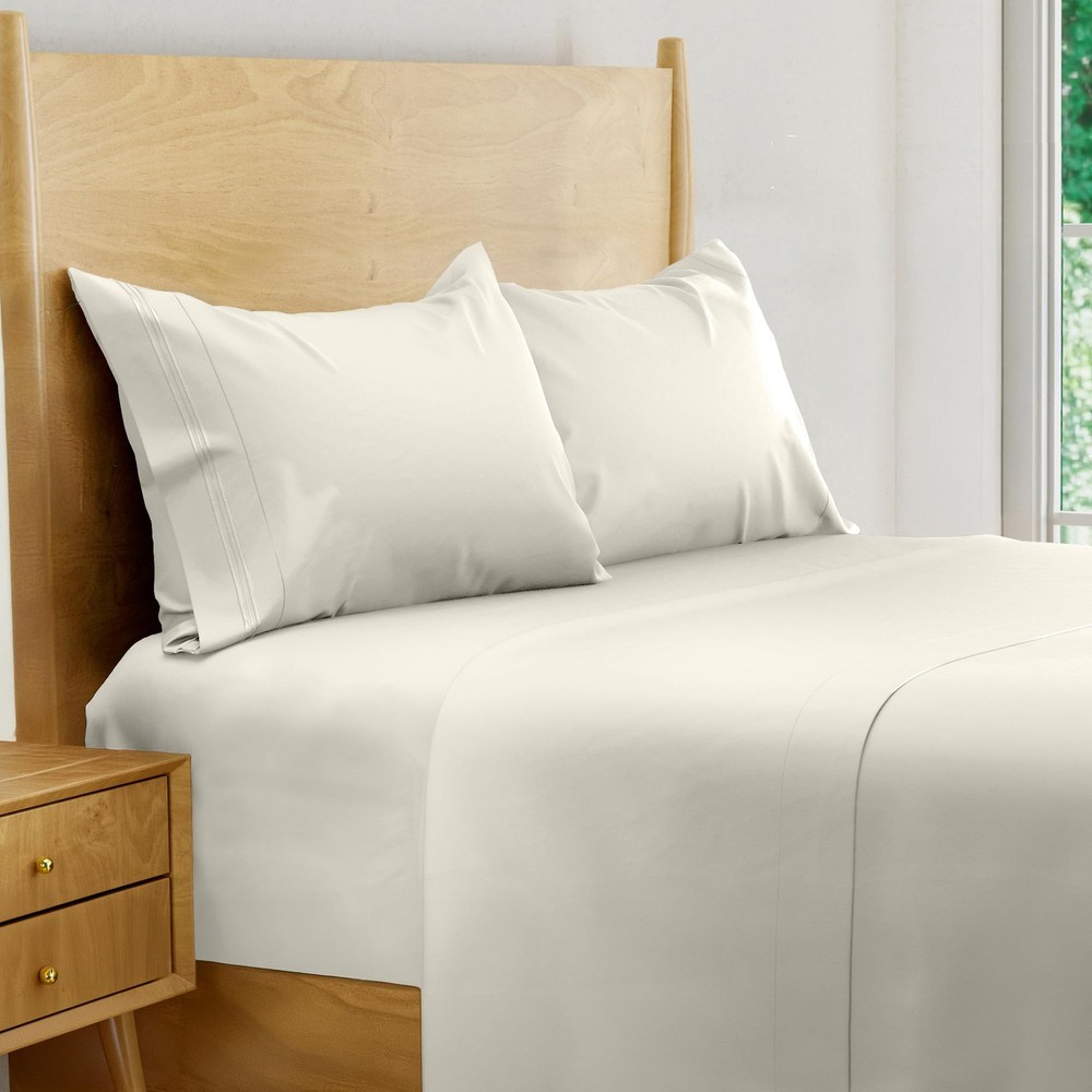 Luxury King Sheet Set 100% Bamboo Viscose Soft Breathable Bedding