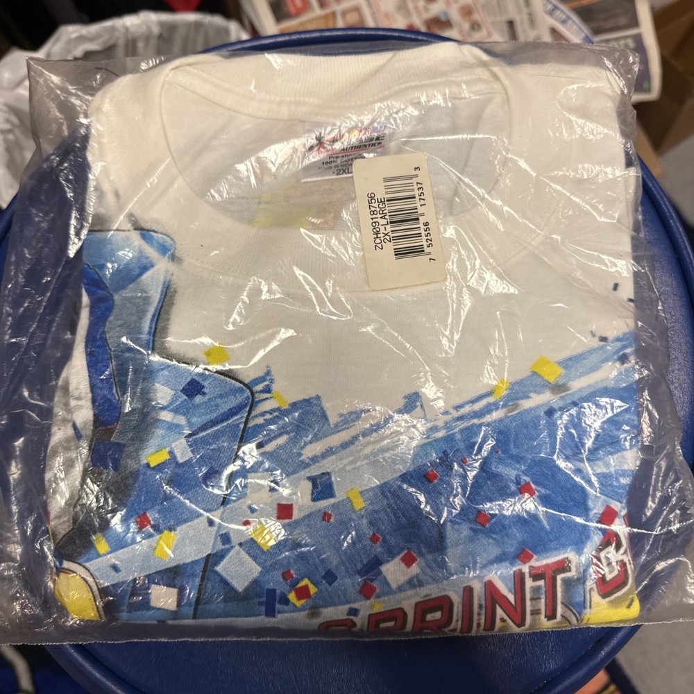 Vintage Jimmie Johnson Nascar Champion 2009 T-shirt Size XL All Over Print New