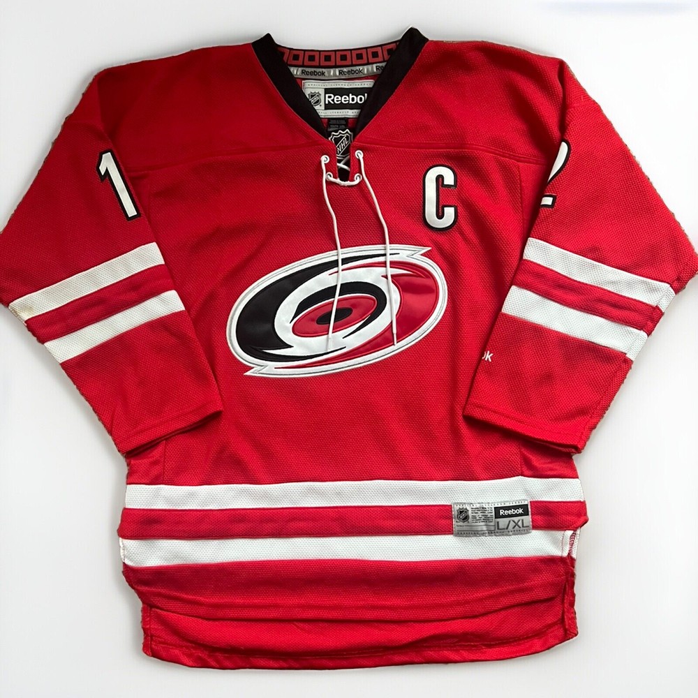 Eric Staal Reebok Carolina Hurricanes Red Home Jersey - Youth Sz L/XL