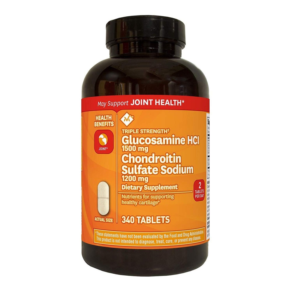 Members Mark Glucosamine Chondroitin Triple Strength Joint Support 340ct