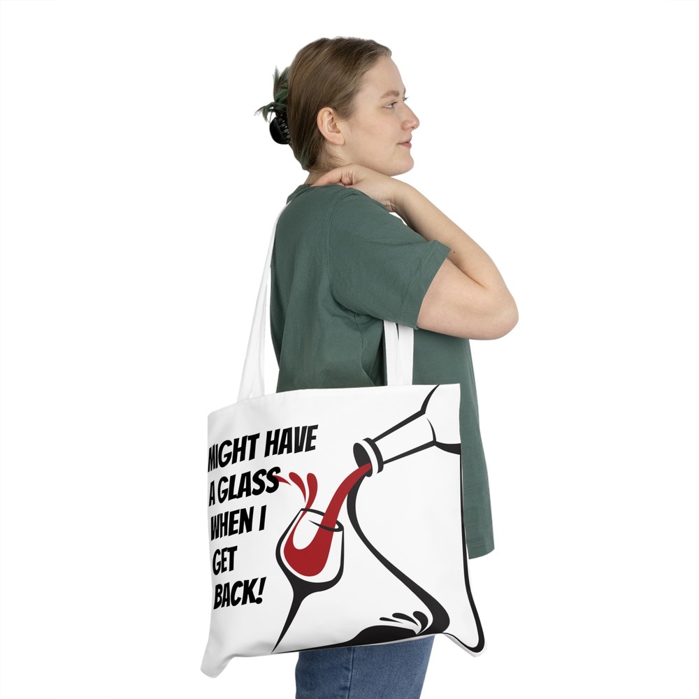 Have a Glass Tote Bag One Size
