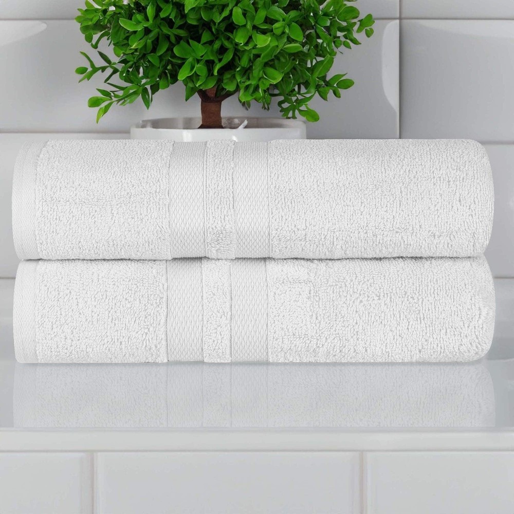 Superior Ultra-Soft Cotton Solid Medium Weight Bath Towel