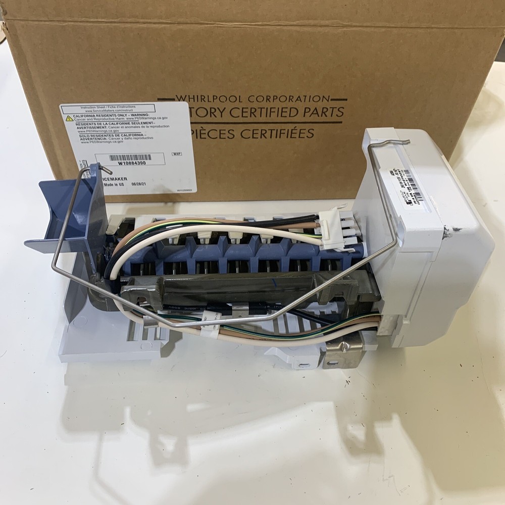 Whirlpool W10884390CM Refrigerator Icemaker Replacement Part