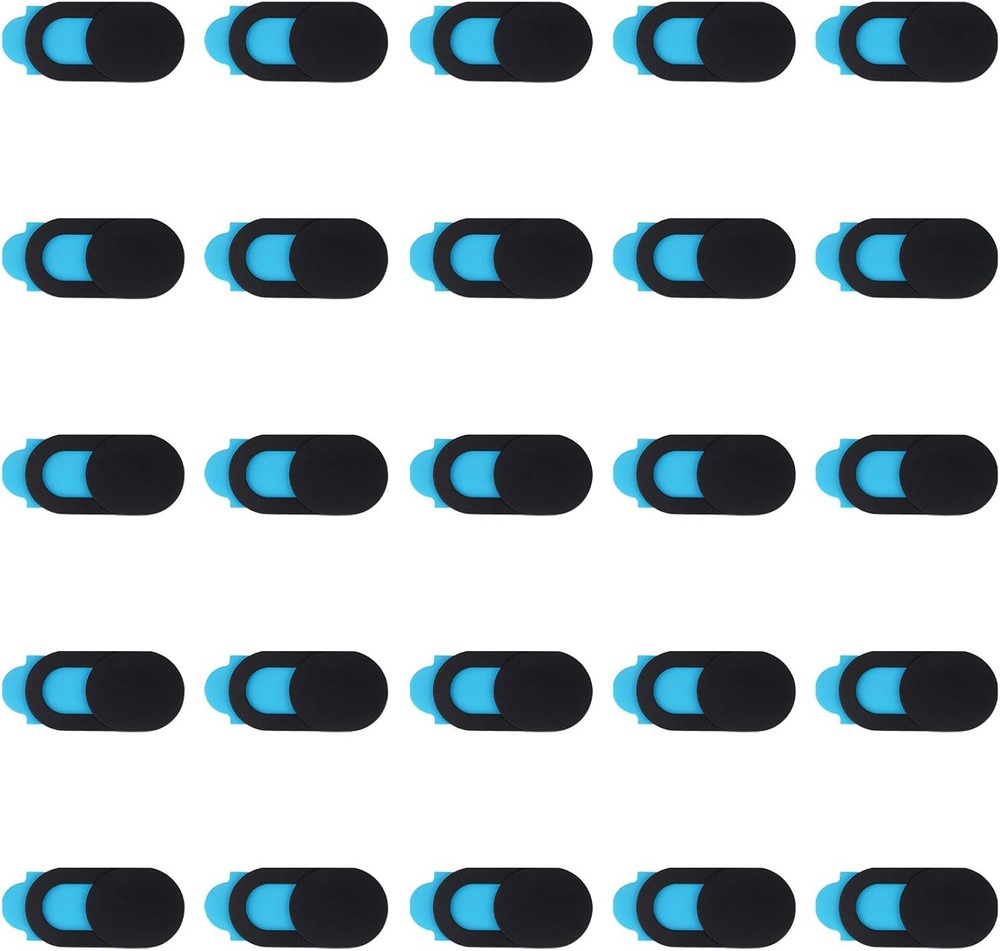 Webcam Cover Slide (25-Pack) – Ultra-Thin Privacy Camera Blocker for MacBook,