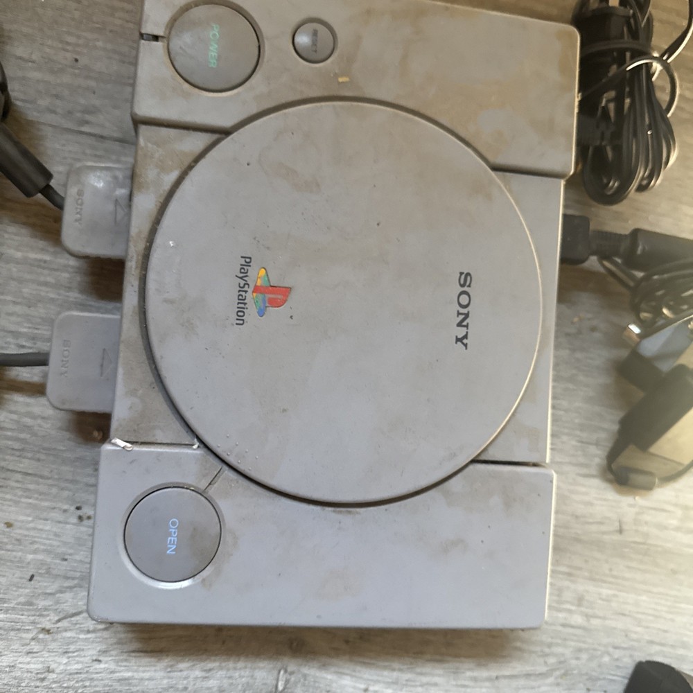 Sony PlayStation 1 PS1 Gray Original Gaming Console