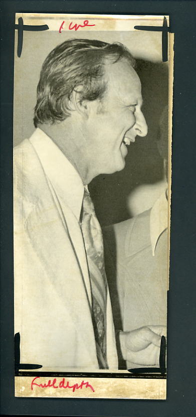 Stan Musial 1975 All Star Game Press Photo St. Louis Cardinals Milwaukee Brewers