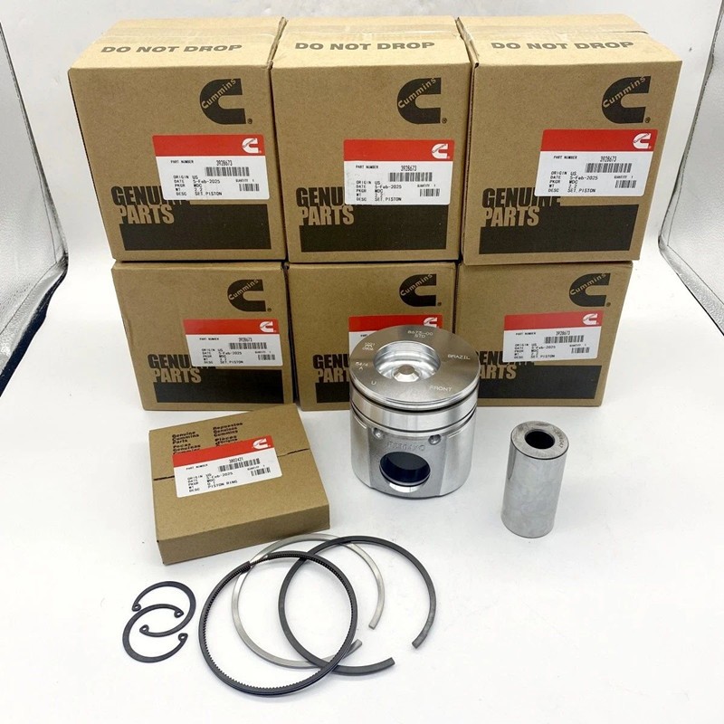 6X 3928673 STD Standard Pistons Kit For 94-98 Dodge Ram2500 6BT 5.9L 12V