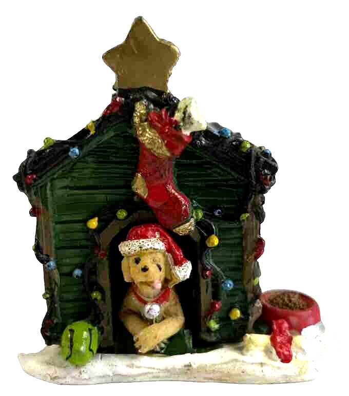 Lemax 2010 Christmas Village Holiday Doghouse Holiday Decor