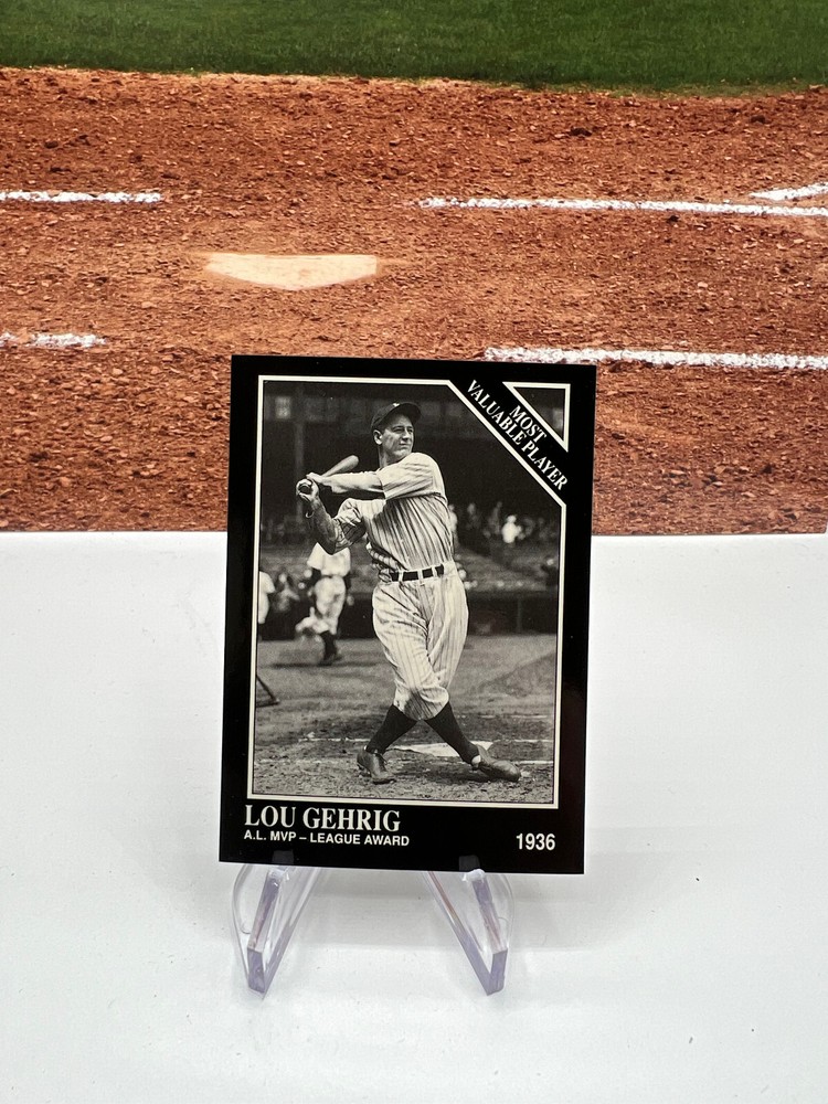 Lou Gehrig 1991 The Sporting News Yankees #310