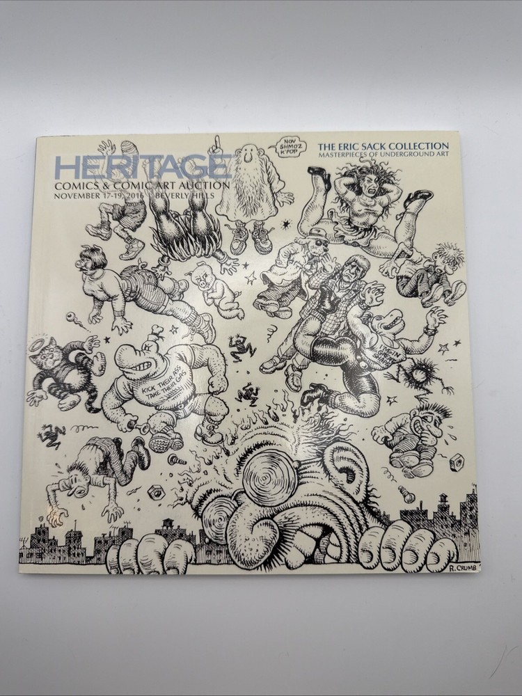 Catalogue Of Sale Heritage Eric Sack Underground Art Nov 2016 Excellent