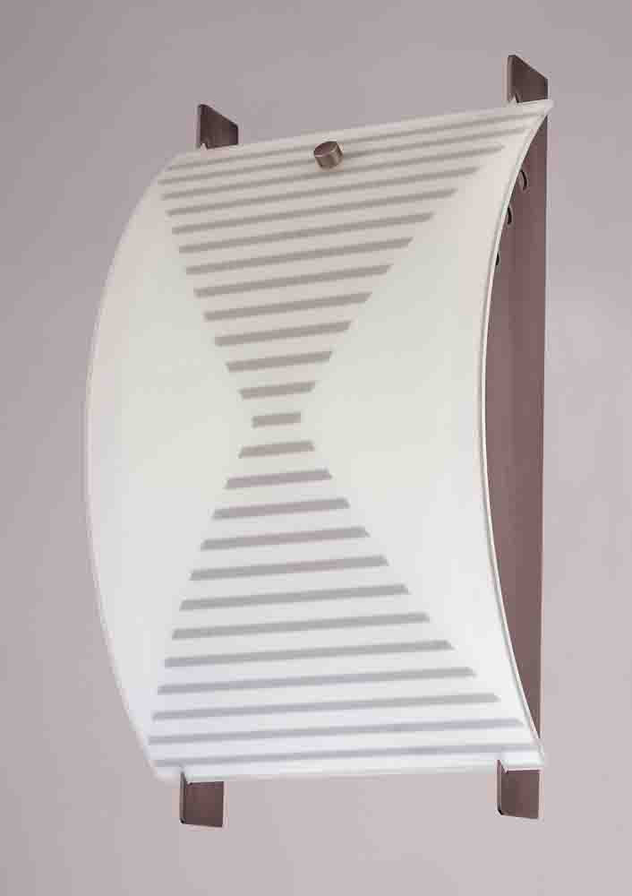 Nickel Wall Washer Sconce 8W by Volume Lighting V6032