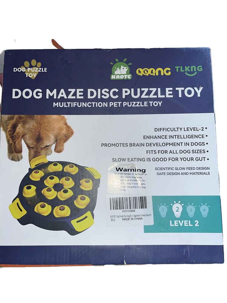 Dog maze disk puzzle toy level two/New*